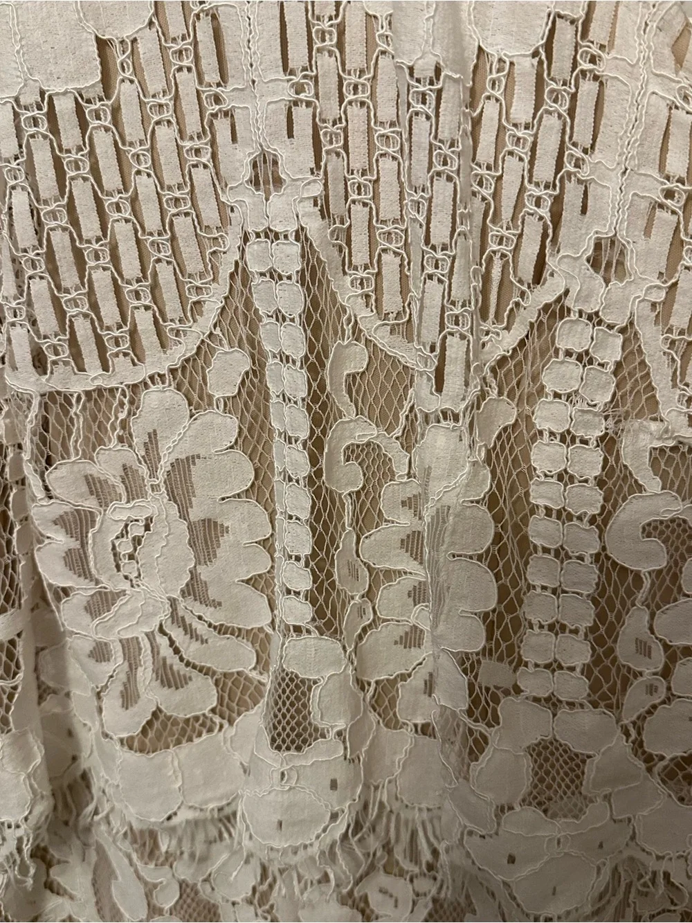 [Lulus] White Lace Halter Jumpsuit Bridal Shower (M) - Picture 6 of 10
